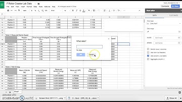 Creating a Blank Chart with Nonadjacent Data in Google Sheet