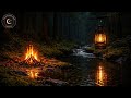 Witchcore Forest Fire &amp; River ASRM | Forest Spirits | Magical Realism Night | Ambient Screen
