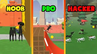 Mad Dogs Gameplay - NOOB vs PRO vs HACKER (iOS/Android) screenshot 2