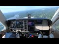 Arrival at Newport News, VA, in Beechcraft Bonanza, ATC Audio