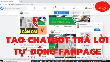 Hướng dẫn tạo chatbot Ahachat trả lời tự động cho Fanpage tài chính| Khanh Duc Channel