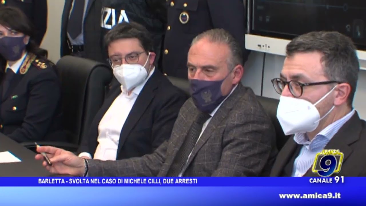 Barletta - Svolta nel caso di Michele Cilli, due arresti