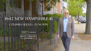 Matt Cheney Presents 3642 New Hampshire Ave, Nw Washington, Dc 20010