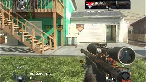 360 and Across the Map Quick Scope on Nuketown