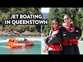 Shotover jet boat in queenstown  its faaaast new zealand travel vlog