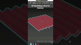 3D Modeling a Roof | How to Model in 3dsmax #3d #3dsmax #3dmodeling #tutorial