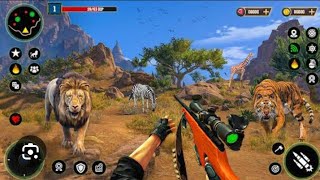 🎯wild animal hunting game 🤩 wild animal hunting 3d dinosaur hunter game 💥 #wildanimalhunting #viral  screenshot 2