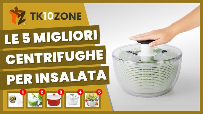 1pc Grande Centrifuga Per Insalata - Lavare, Centrifugare E