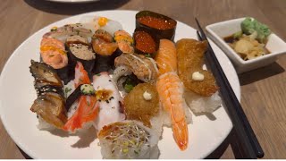 Sushi buffet|vlog|