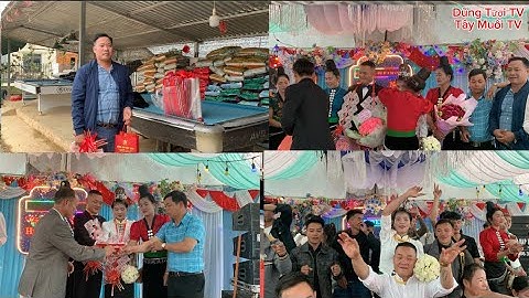 Chủ kênh đi mừng đám cưới chao quả cho 2 cháu hạnh phúc moi người ủng hộ nhé 