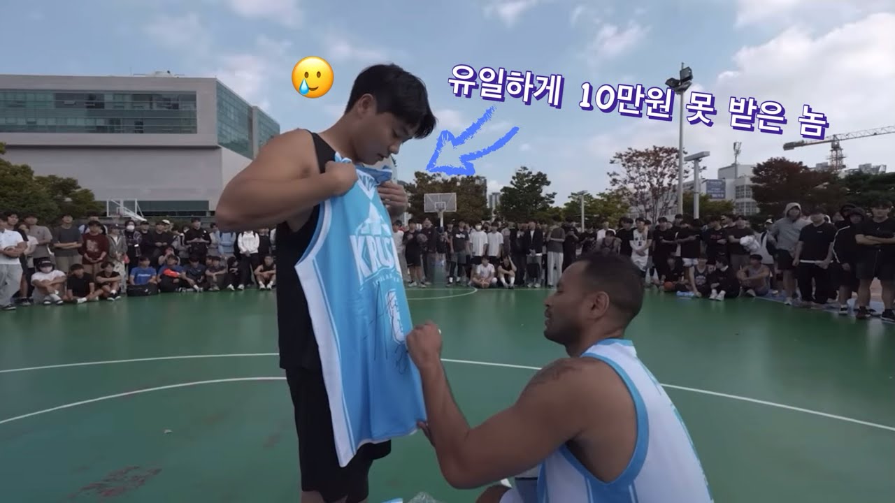 구경하러갔다가 전태풍님이랑 1대1 한 썰 푼다.