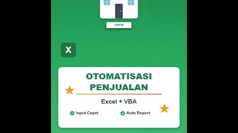 Membuat Template Penjualan Multi Otomatis dengan Excel + VBA (Bagian Pengantar)