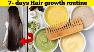 Hair Transformation in 7 days #haircare