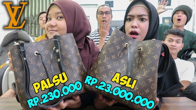 CARA MEMBEDAKAN TAS LV asli dan palsu / unboxing LV NEONOE 100