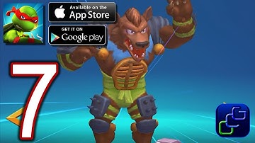 TMNT Mutant Madness iOS Walkthrough - Part 7 - Adventure Act 9