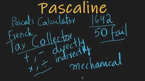 Pascaline An Early Computing Device