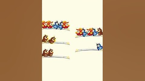 Bird Color Sort Puzzle Game Level 75 #youtubeshorts #shorts