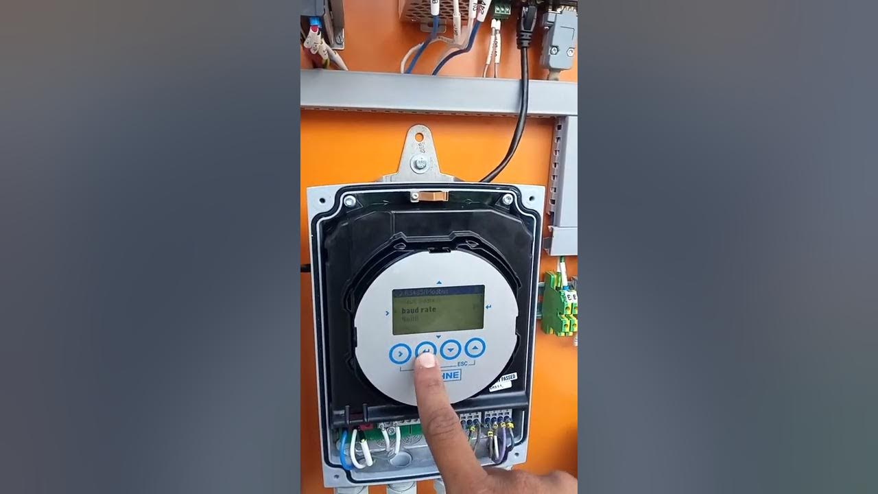 Flow Meter KROHNE MARSHAL MODBUS Parameters setting YouTube