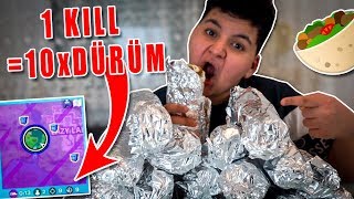 1 KILL = 10 DÜRÜM DÖNER kaufen !! Fortnite/Can Wick