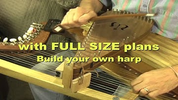 Simple Gifts (lord of the dance) performed by John Kovac, harper, and harp maker