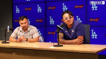 Dodgers postgame: Julio Urías talks ERA title, Austin Barnes bobblehead in locker & validation