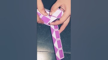 making frog with snake cube