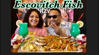 Escovitch Fish , Jamaican food, keto lifestyle.cabbage ,What I eat in a day to lose weight .low carb