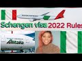 NEW SCHENGEN VISA 2022 Rules to Bring your spouse to Italy 🇮🇹 From Nigeria 🇳🇬