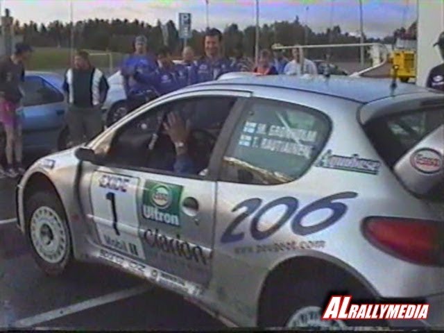 Voiture de Rallye miniature de Marcus Grönholm