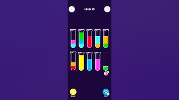 Water sort Hard level 10 # puzzle#game
