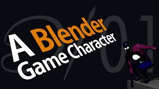 A Blender Game Character