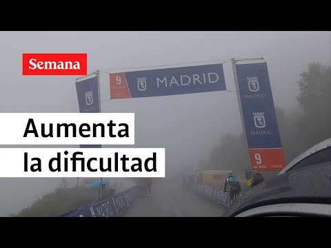 La lluvia ataca sin piedad la etapa 6 de la Vuelta a España 2022 | Videos Semana