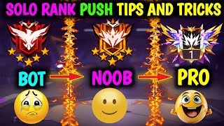 Free Fire Solo Tips And Tricks | Win Every Ranked Match | How To Push Rank In Free Fire Part  - 2