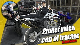 YAMAHA XT660- EL TRACTOR (primera prueba)