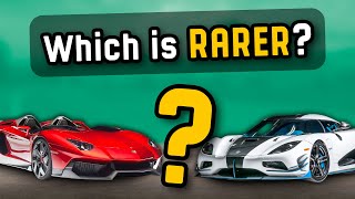 Guess Which Car is Rarer | Car Quiz Challenge