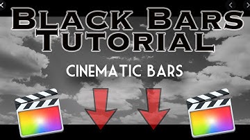 Add Black Cinematic Bars to Your Video - Final Cut Pro X