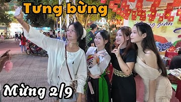 Tết độc lập Than Uyên gặp cả dàn gái xinh vui nhộn chào mừng ngày Quốc Khánh 2/9