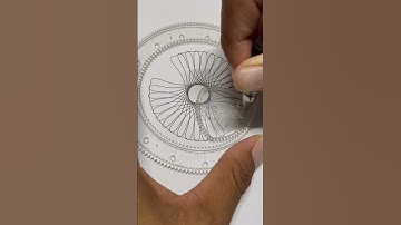 Enjoy with triangle shape together #spirograph #drawing #shorts