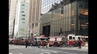 ?Fire at Trump Tower - LIVE BREAKING NEWS COVERAGE