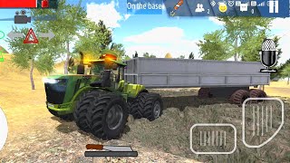 John Mudbuster Stuck in Mud With Load  | Offroad Simulator Online 4x4 ORSO Android Gameplay HD screenshot 3