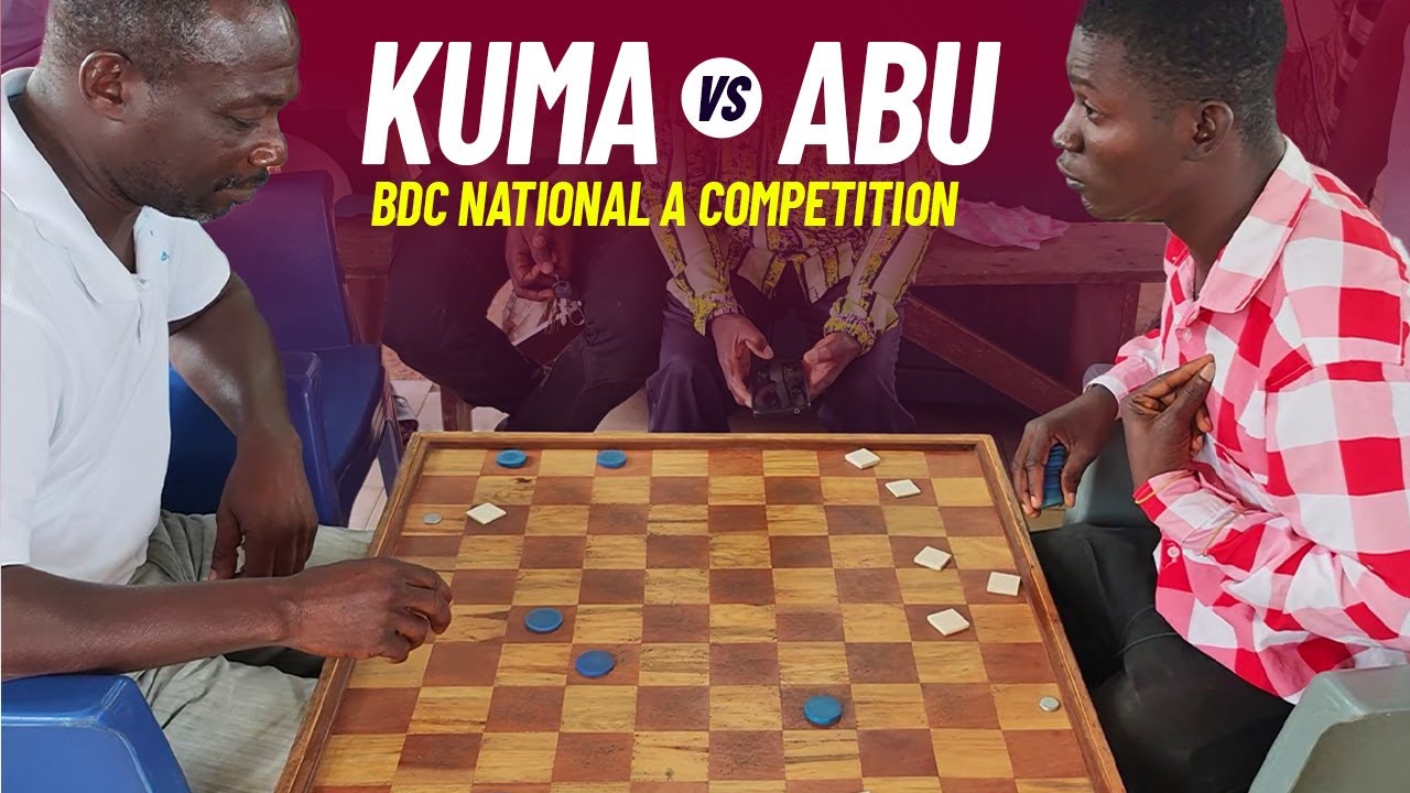Abu National vs Kuma - BDC National A Draughts Competition - Quarter Final