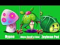 HYPNO vs ZOYBEAN POD vs ABYSS DEVIL'S CLAW - Who Will Win? - PvZ 2 Plant vs Plant