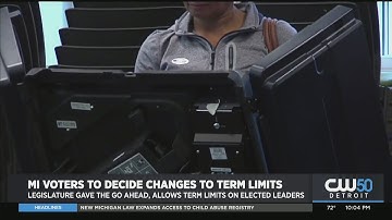 Michigan Legislature Votes To Put Term Limits Proposal On Ballot
