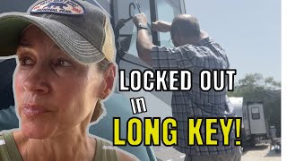 We got locked out of our RV! | Bloodline Filming Locations!