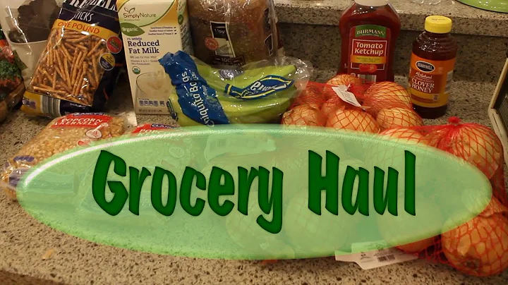 Grocery Haul and Coupon Deals Aldi and Harris Teeter