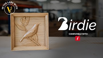 Making Birdie & Frame Using Aspire Modeling Tools | In the Labs with Vectric | FREE CNC Projects
