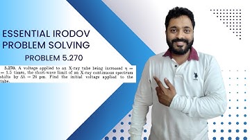 Essential Irodov Problem Solving Series | Question 5.270 | JEE / NEET | Concept Building |