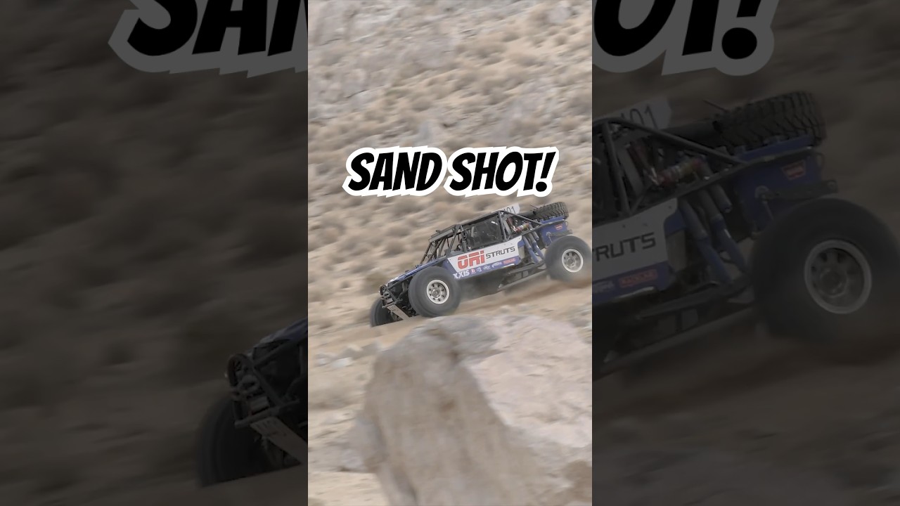 SAND SHOT and MASSIVE BUMPS!