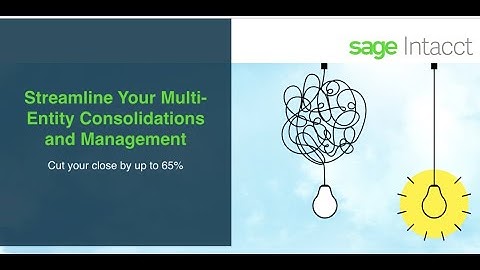 Webinar: Streamline Your Multi Entity Consolidations and Management