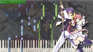 Drangon Heart - Seiken Tsukai No World Break Main OST [Piano Tutorial +Midi | Sheet] chords